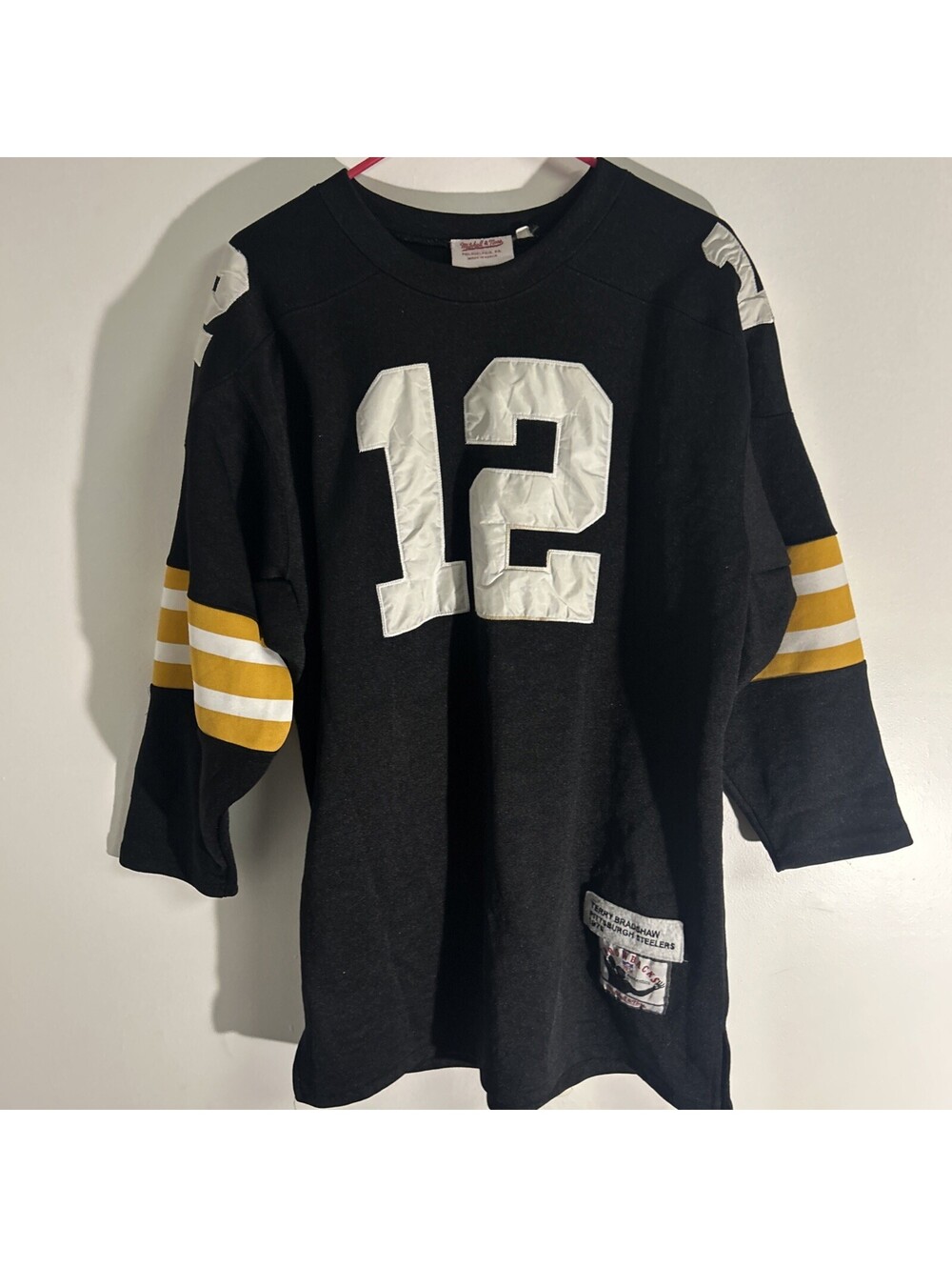 Terry Bradshaw Mitchel And Ness Authentic Throwback Jersey